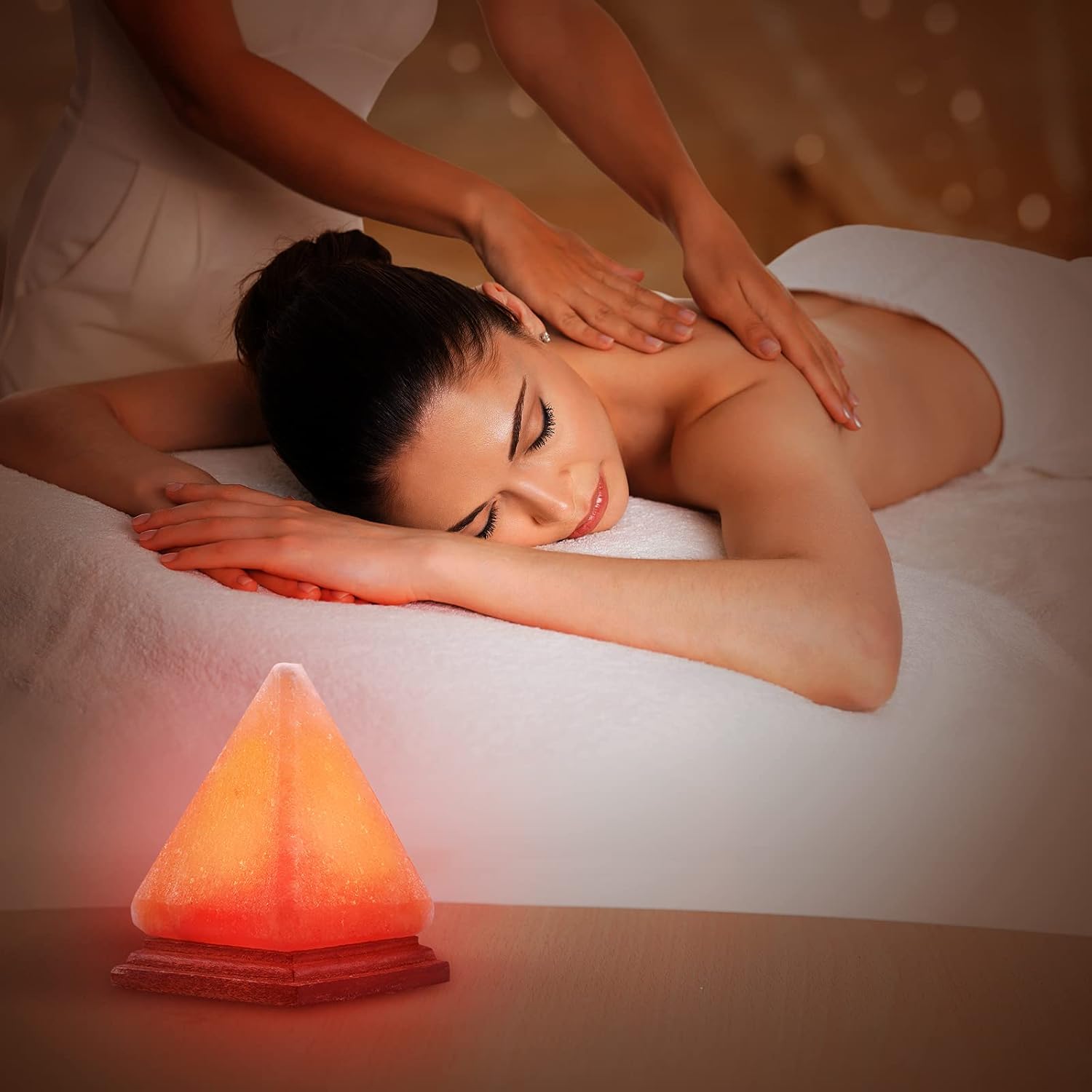 Amirsoo-Pink Salt Pyramid